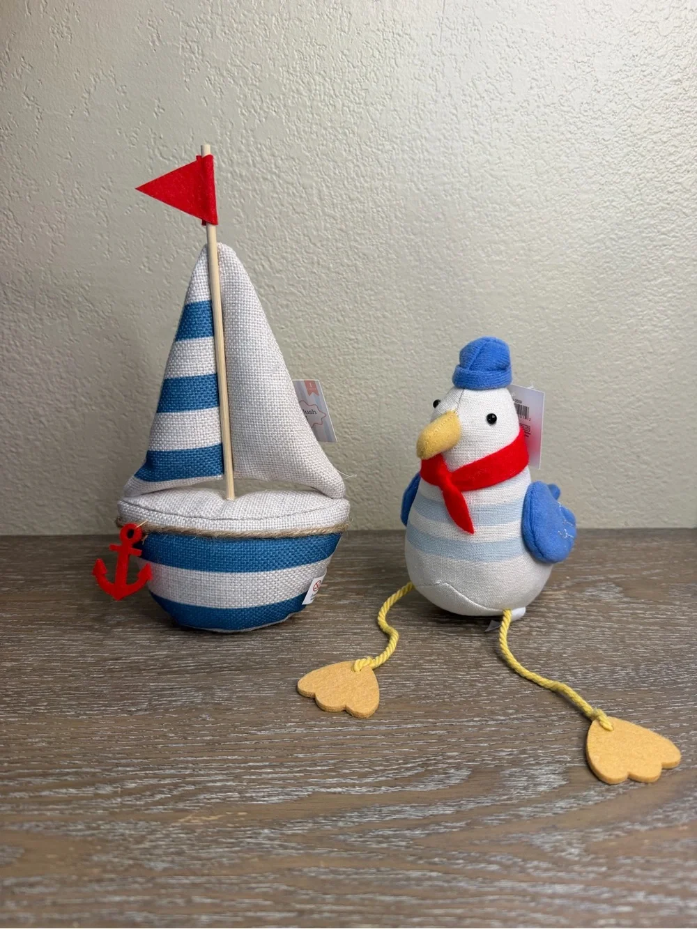 Target Bullseye Summer 2026 Plush Seagull & Sailboat Decor Set